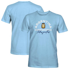 Argentina National Team 1863FC Team Arch T-Shirts - Light Blue