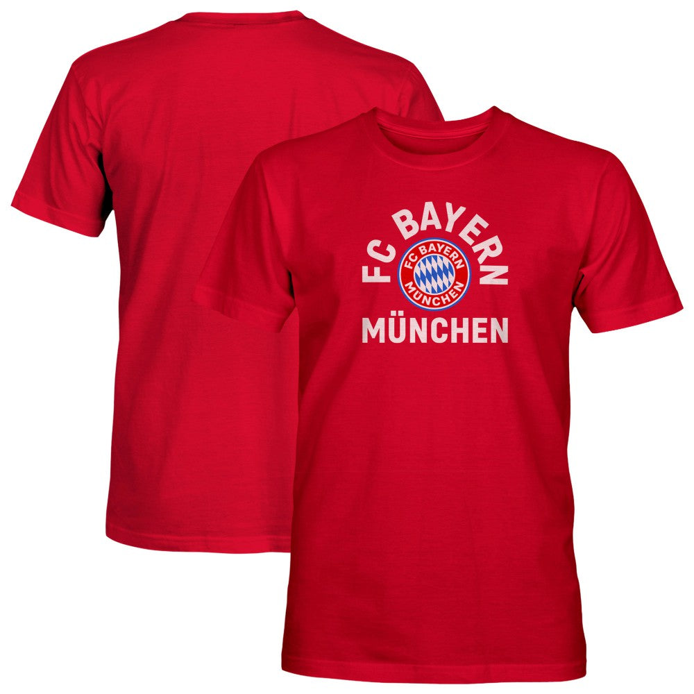 Bayern Munich 1863FC Team Arch T-Shirts - Red