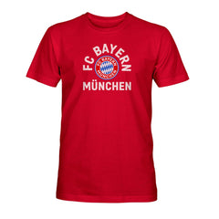 Bayern Munich 1863FC Team Arch T-Shirts - Red