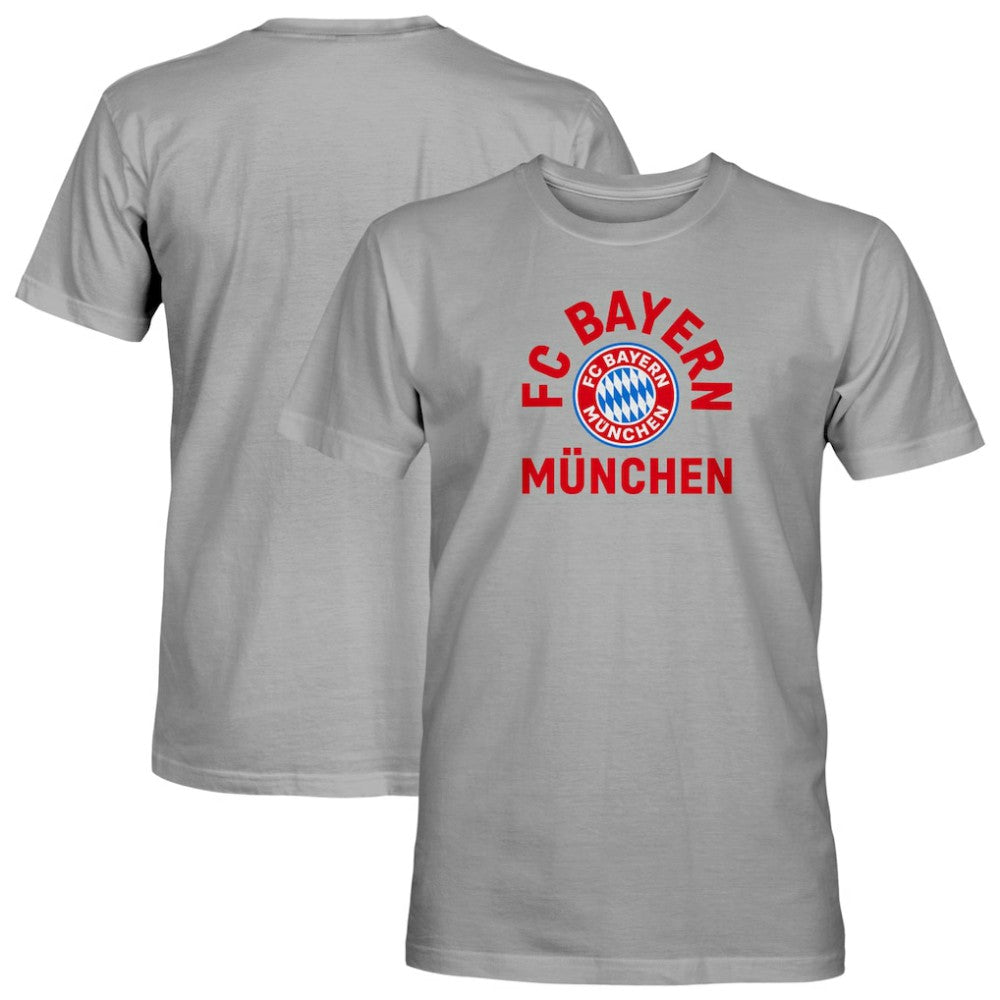 Bayern Munich 1863FC Team Arch T-Shirts - Gray
