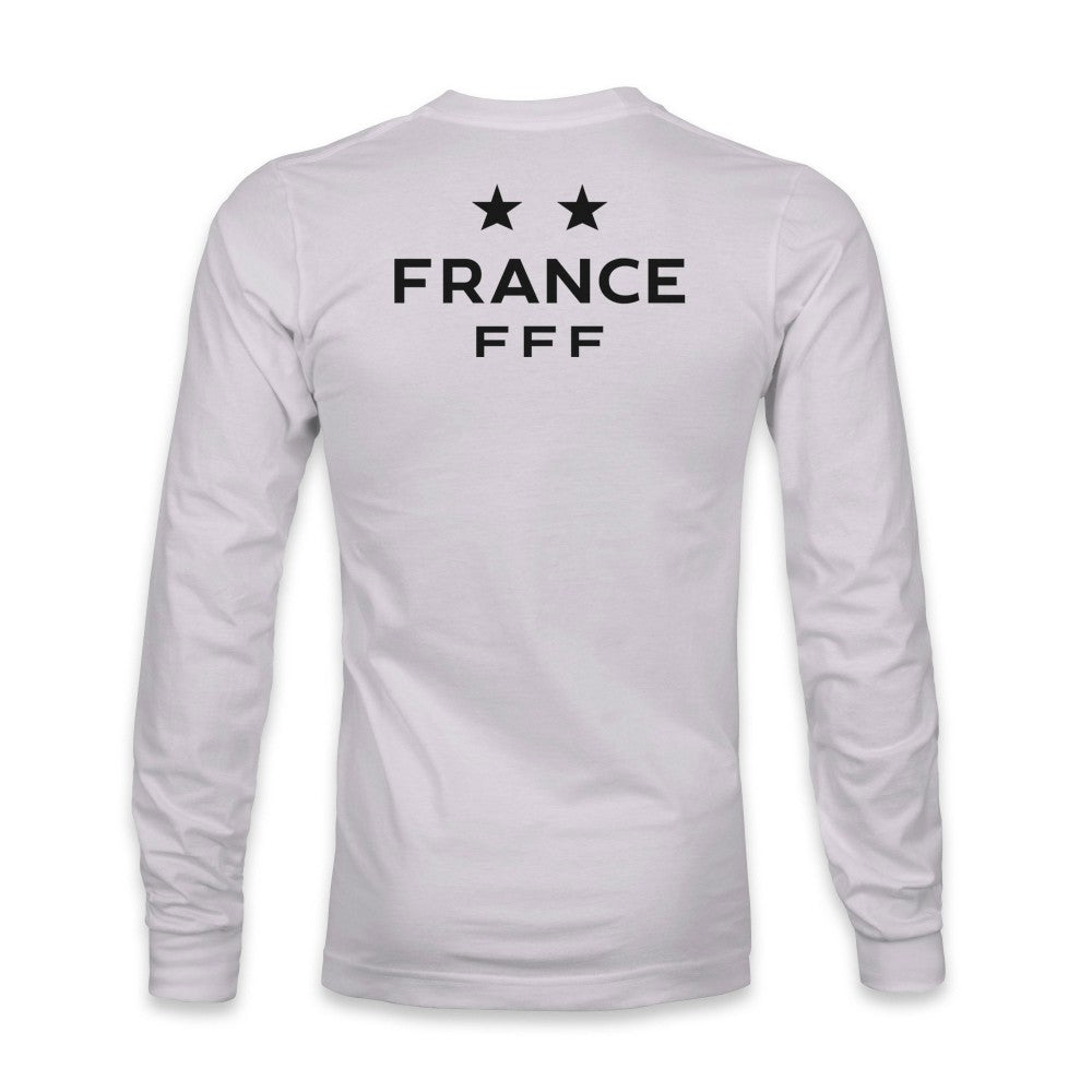 France National Team 1863FC Platinum Touch Long Sleeve T-Shirts - Gray