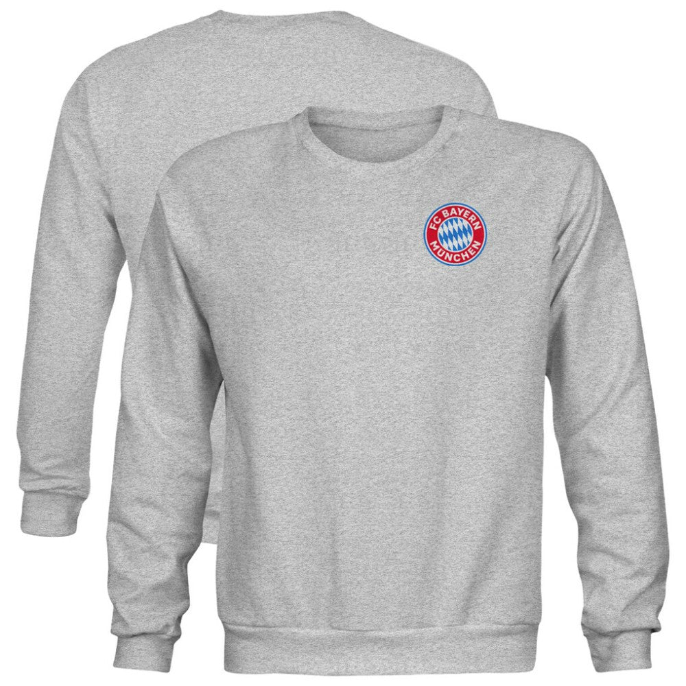 Bayern Munich 1863FC Youth Color Badge Sweatshirt - Gray