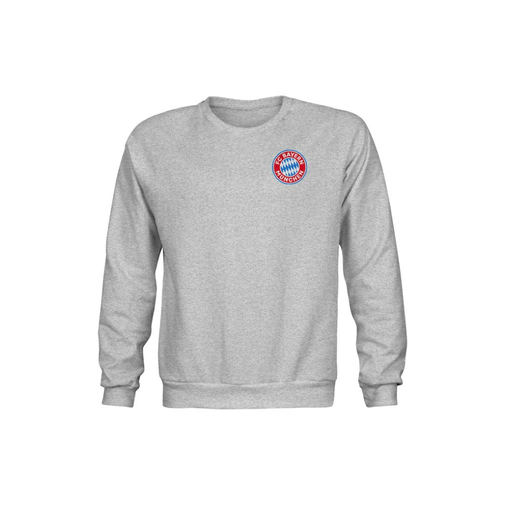 Bayern Munich 1863FC Youth Color Badge Sweatshirt - Gray