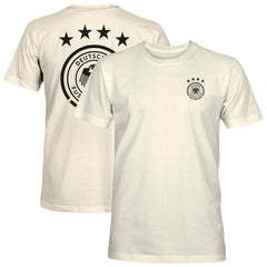 Germany National Team 1863FC Big Logo Heavyweight T-Shirts - Cream