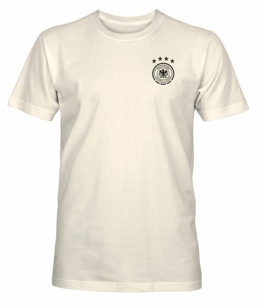 Germany National Team 1863FC Big Logo Heavyweight T-Shirts - Cream