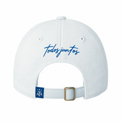 Argentina National Team 1863FC Retro Badge Crew Adjustable Hat - White