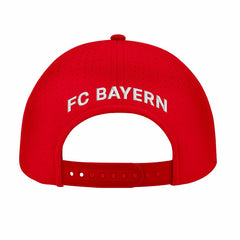Bayern Munich 1863FC Color Badge Airflow Adjustable Hat - Red
