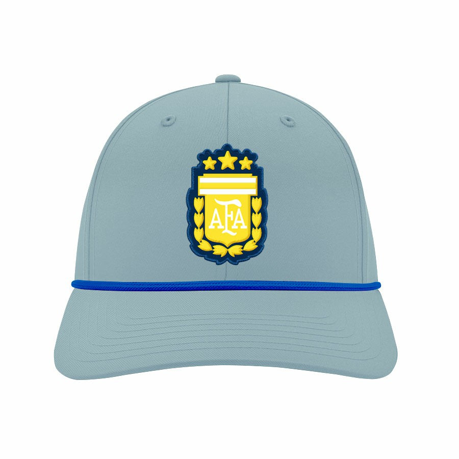 Argentina National Team 1863FC Color Badge Airflow Adjustable Hat - Light Blue