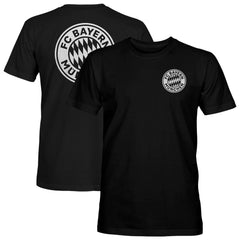 Bayern Munich 1863FC Large Logo Heavyweight T-Shirts - Black