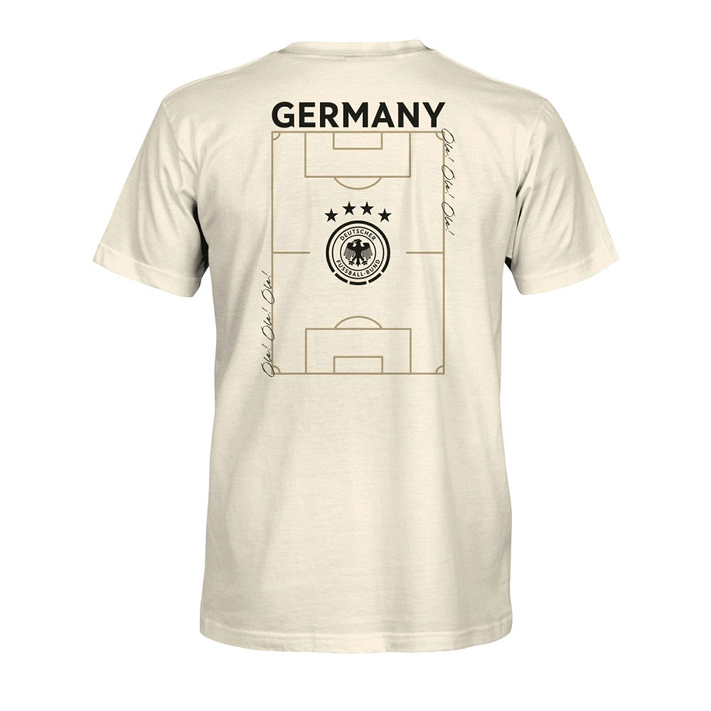 Germany National Team 1863FC Own the Pitch Heavyweight T-Shirts - Cream