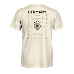 Germany National Team 1863FC Own the Pitch Heavyweight T-Shirts - Cream