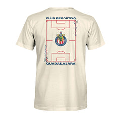 Chivas 1863FC Own the Pitch Heavyweight T-Shirts - Cream