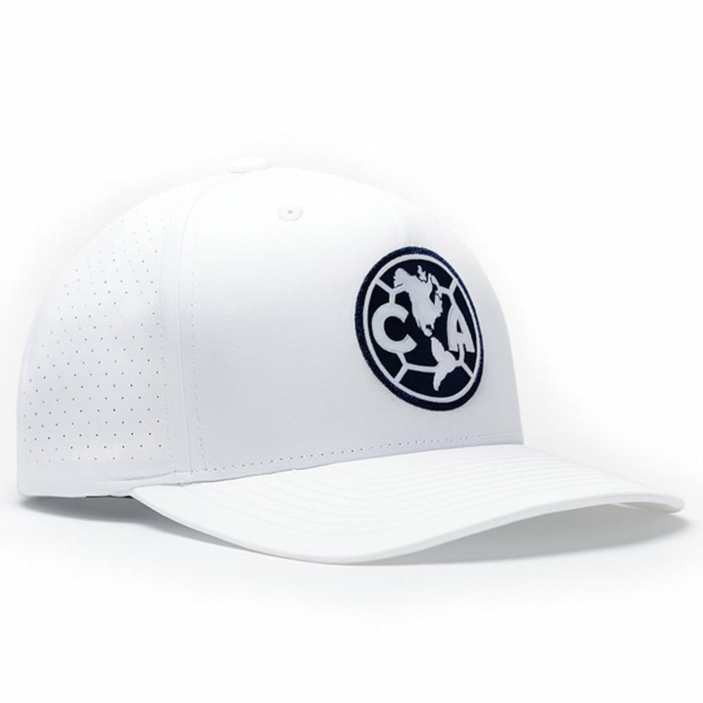 Club America 1863FC Mono Badge High Point Adjustable Hat - White