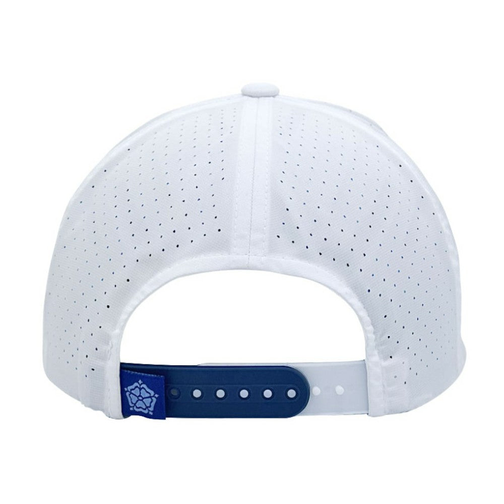 Manchester City 1863FC Mono Badge High Point Adjustable Hat - White