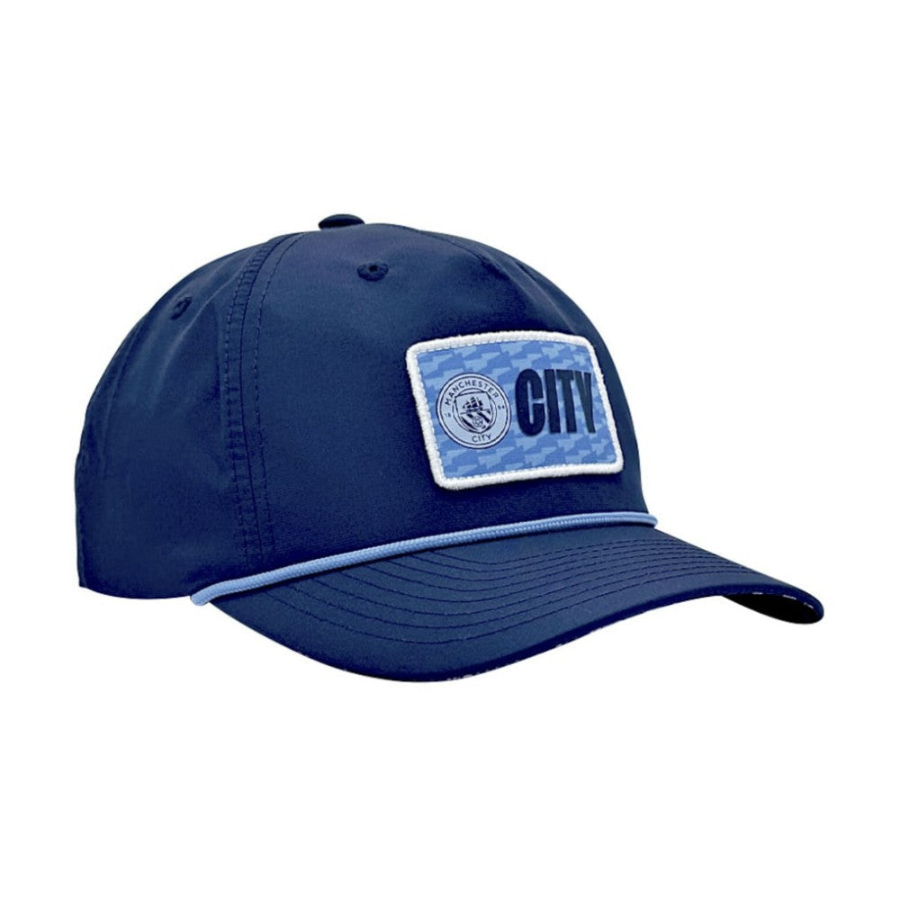 Manchester City 1863FC Color Badge Caddy Adjustable Hat - Navy