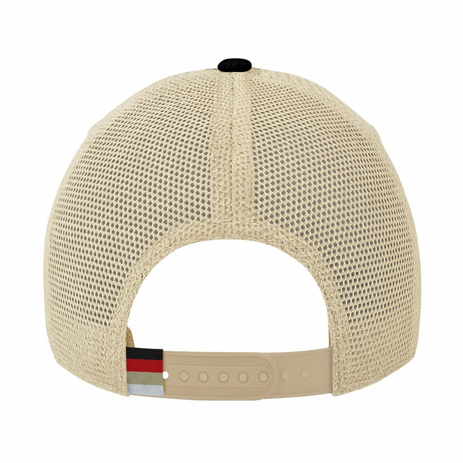 Germany National Team 1863FC Color Badge Offroad Adjustable Trucker Hat - Black