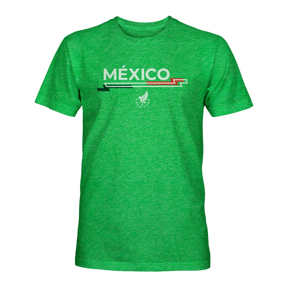 Mexico National Team 1863FC Icon Vintage Tri-Blend T-Shirts - Green