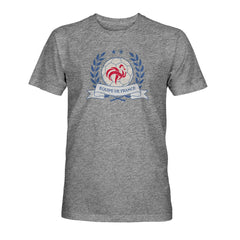 France National Team 1863FC Vintage Tri-Blend T-Shirts - Gray