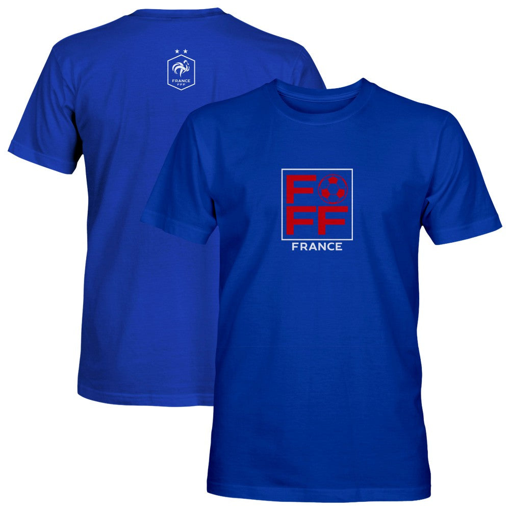 France National Team 1863FC Squared T-Shirts - Blue