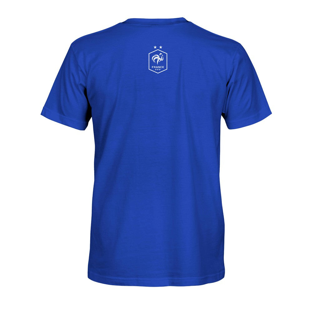 France National Team 1863FC 3D France T-Shirts - Blue