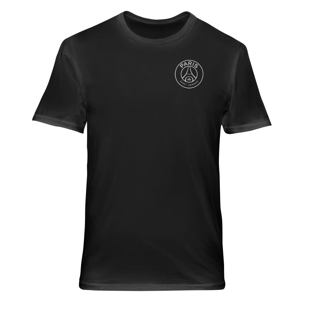 Paris Saint-Germain 1863FC Large Logo Soft Wash T-Shirts - Black