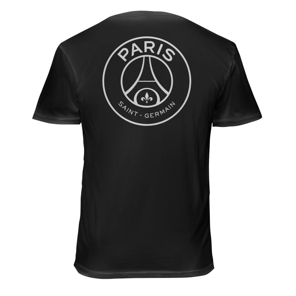 Paris Saint-Germain 1863FC Large Logo Soft Wash T-Shirts - Black