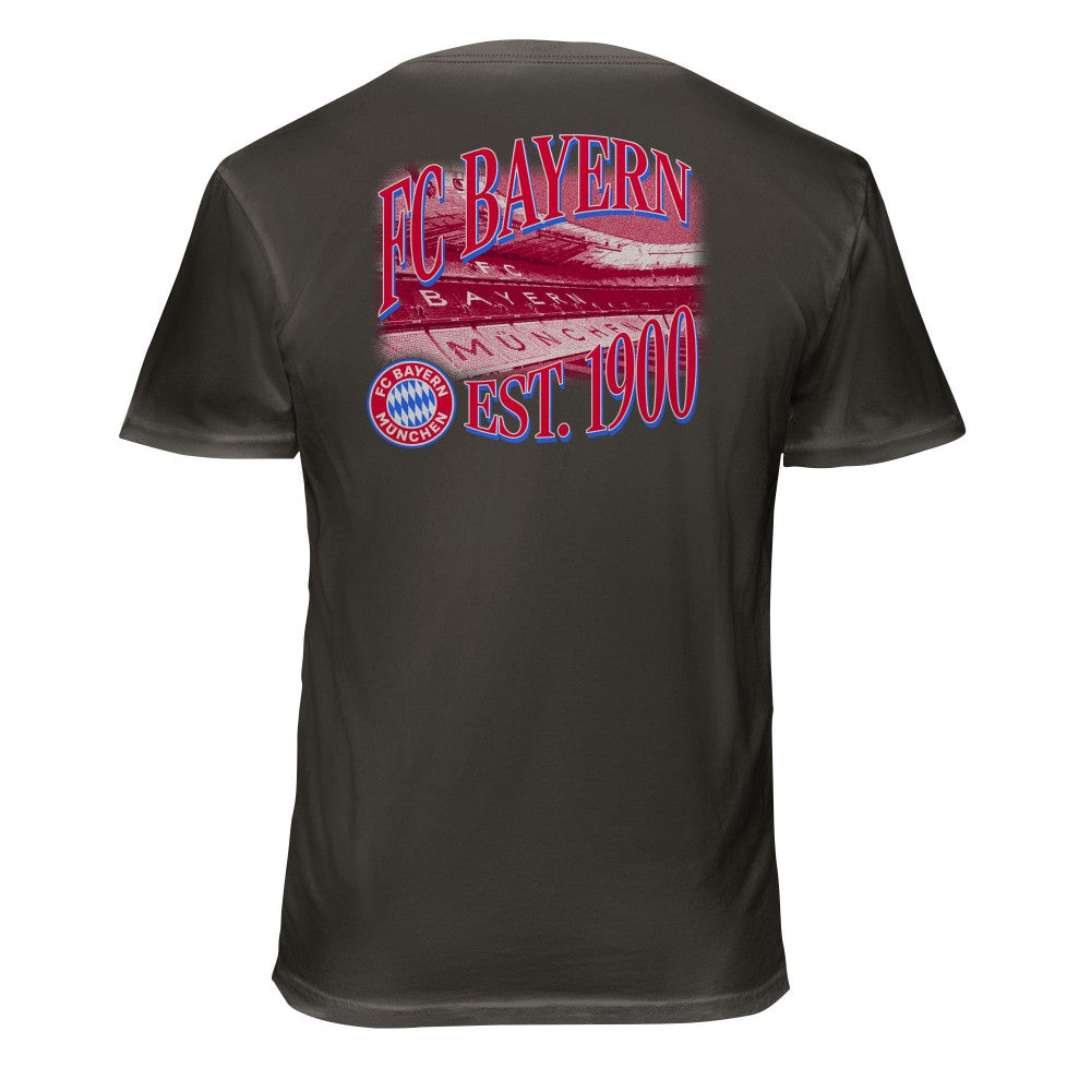 Bayern Munich 1863FC Duo-Tone Stadium Soft Wash T-Shirts - Gray