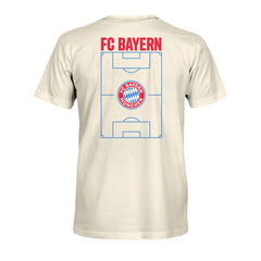 Bayern Munich 1863FC Duo-Tone Stadium Soft Wash T-Shirts - Cream