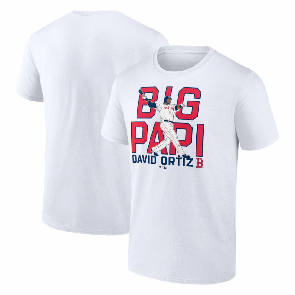 David Ortiz Boston Red Sox Cooperstown Player T-Shirt On Sale