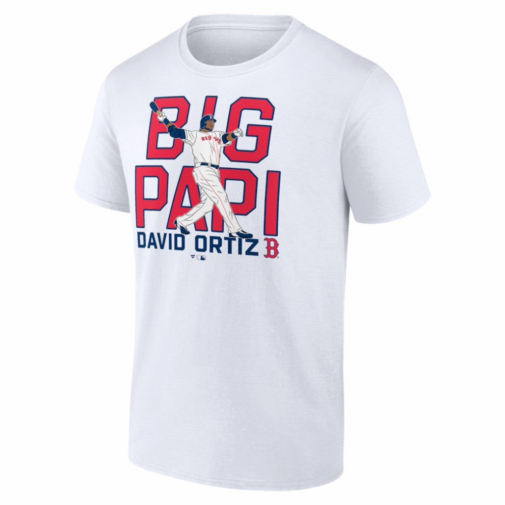 David Ortiz Boston Red Sox Cooperstown Player T-Shirt On Sale