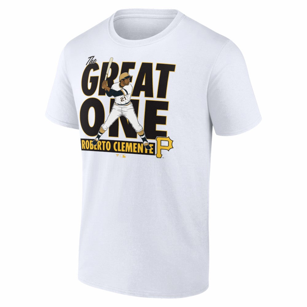 Roberto Clemente Pittsburgh Pirates Cooperstown Player T-Shirt for sale
