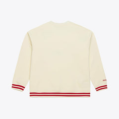 Mitchell & Ness - Philadelphia 76ers Hardwood Classics 76 Originals Collection Sweatshirt - Cream