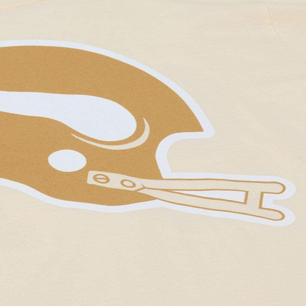 Randy Moss Minnesota Vikings Sandman Name & Number T-Shirt Cream - Mitchell & Ness