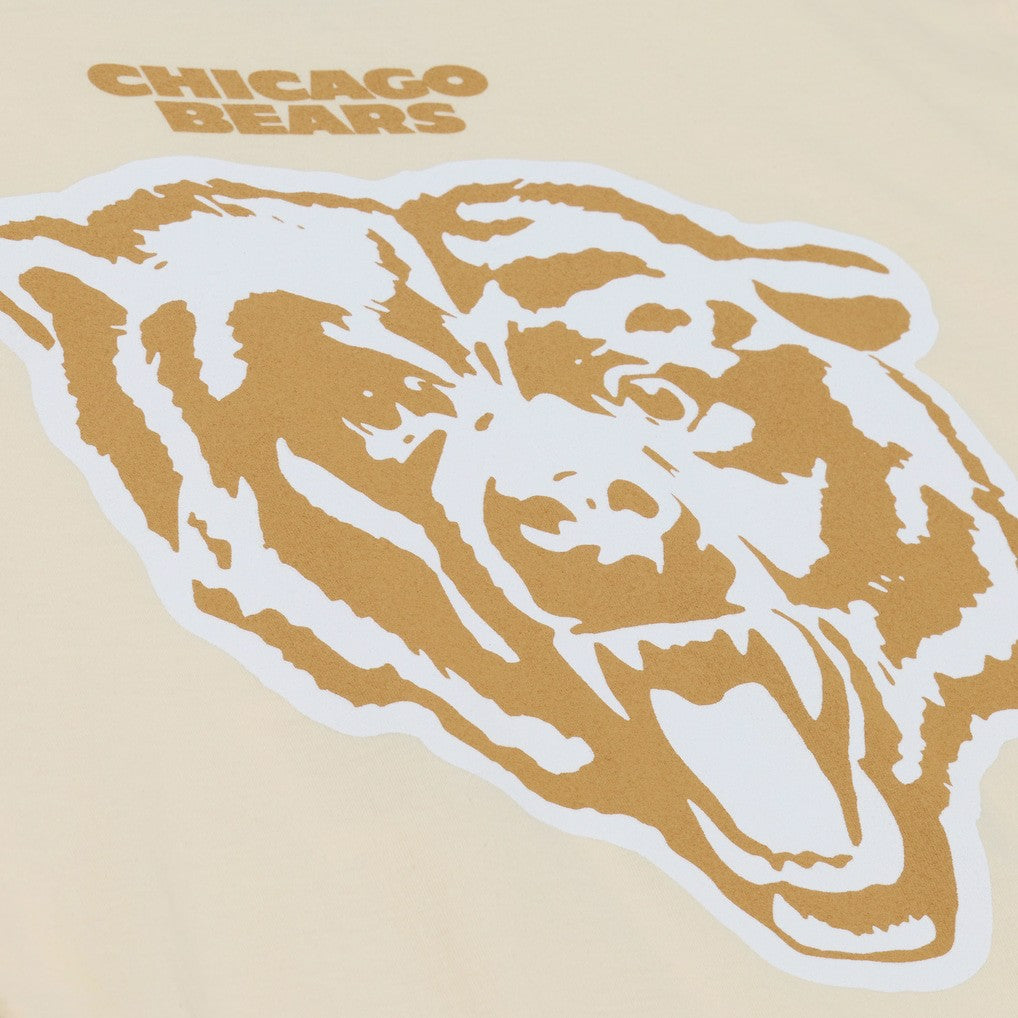 Walter Payton Chicago Bears Sandman Name & Number T-Shirt Cream - Mitchell & Ness