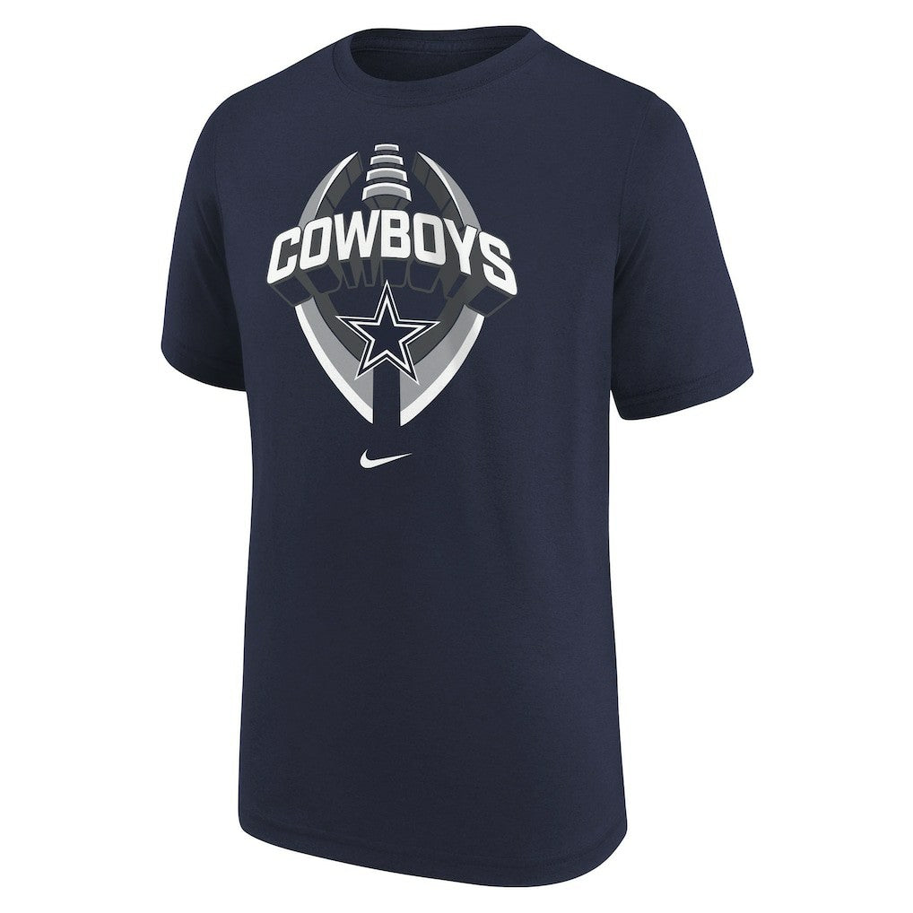 Dallas Cowboys Youth Icon Legend T-Shirt Navy - Nike