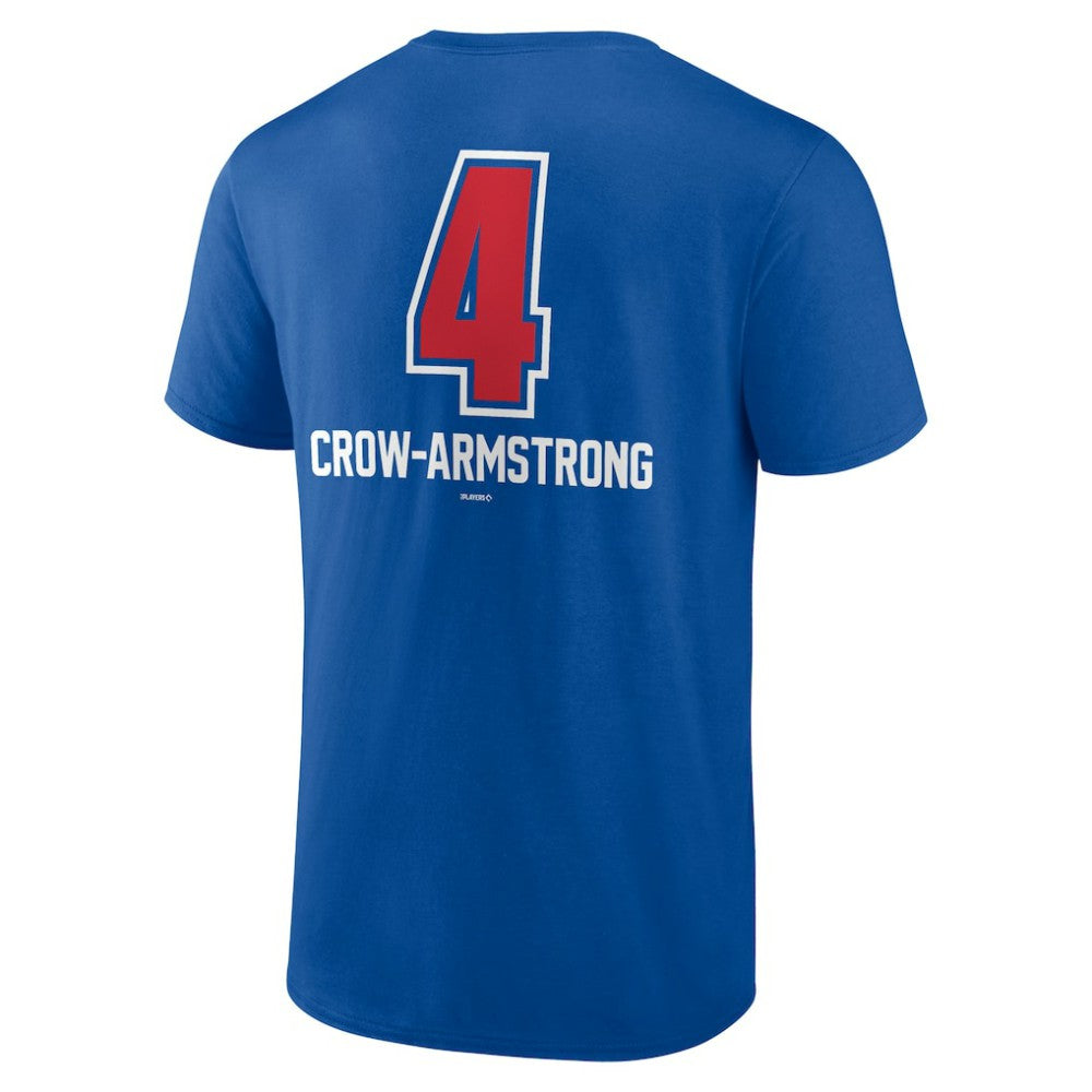 Pete Crow-Armstrong Chicago Cubs Fastball Player Name & Number T-Shirt discount