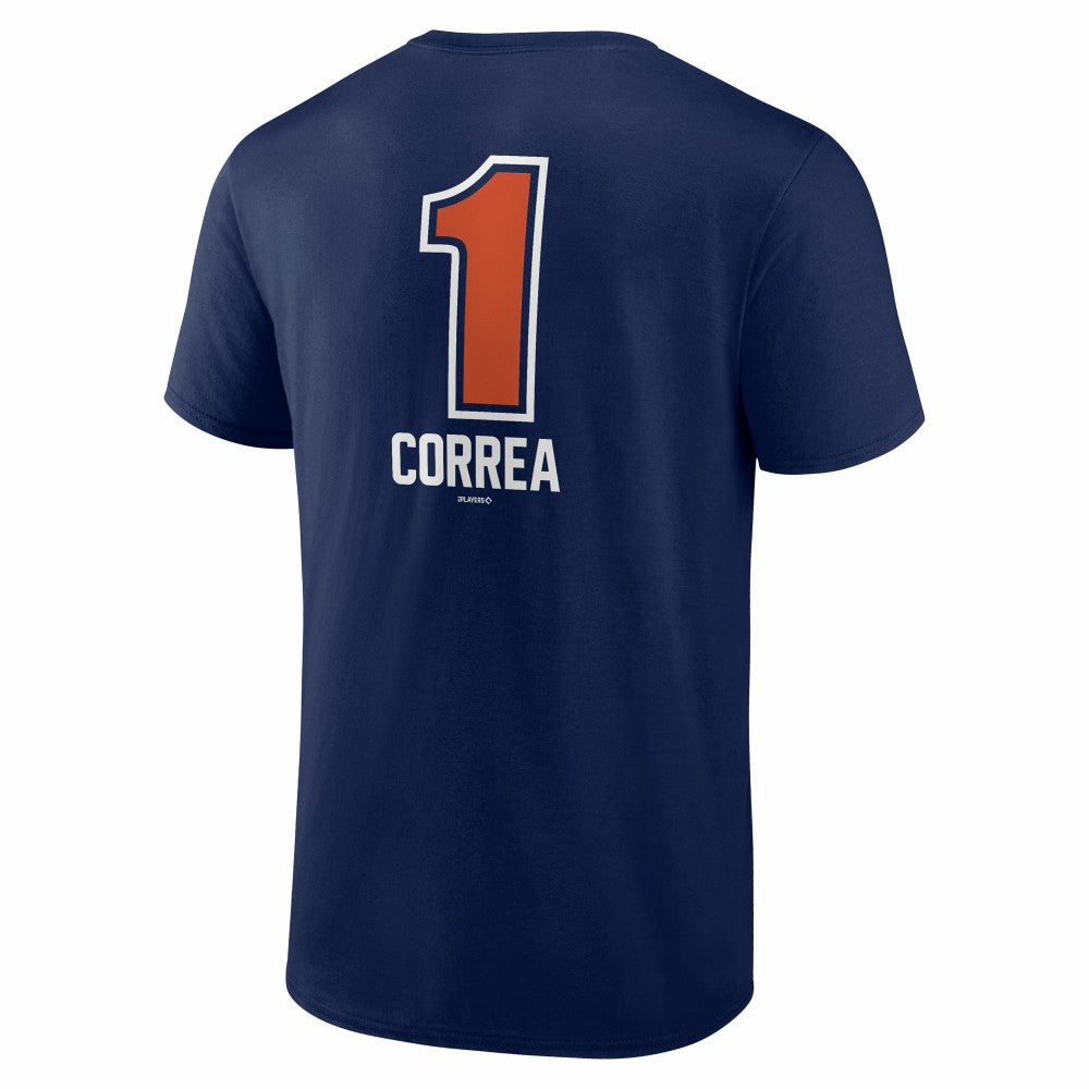 Carlos Correa Houston Astros Fastball Player Name & Number T-Shirt Near Me