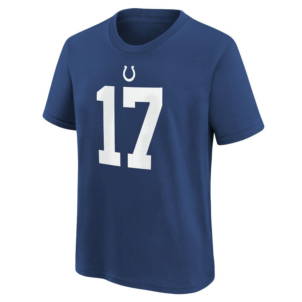 Daniel Jones Indianapolis Colts Youth Player Name & Number T-Shirt Royal - Nike
