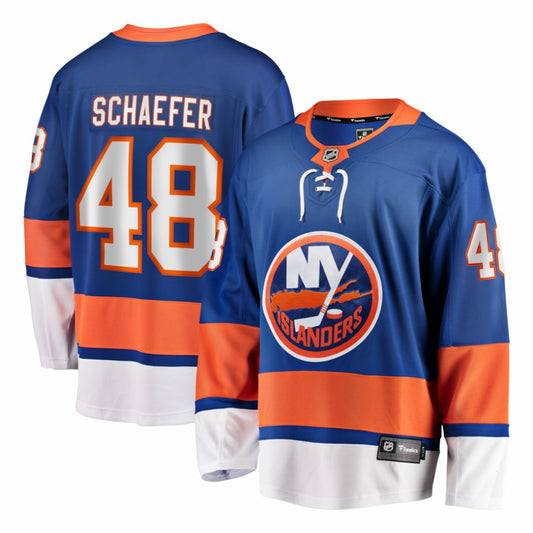 Matthew Schaefer New York Islanders Fanatics Home Breakaway Player Jerseys - Royal | NHL Jerseys