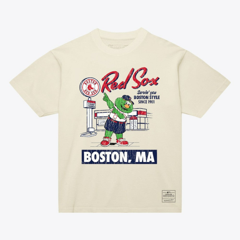 Boston Red Sox Mitchell & Ness Deli T-Shirt Lifestyle