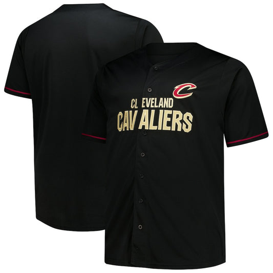 Cleveland Cavaliers Big & Tall Pop Full-Button Jersey sale - Black | NBA Jerseys
