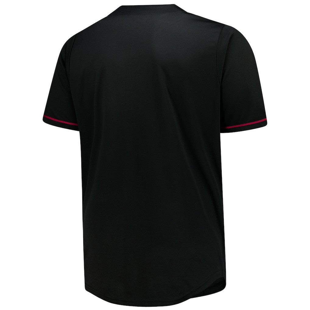 Fanatics - Cleveland Cavaliers Big & Tall Pop Full-Button Jersey - Black