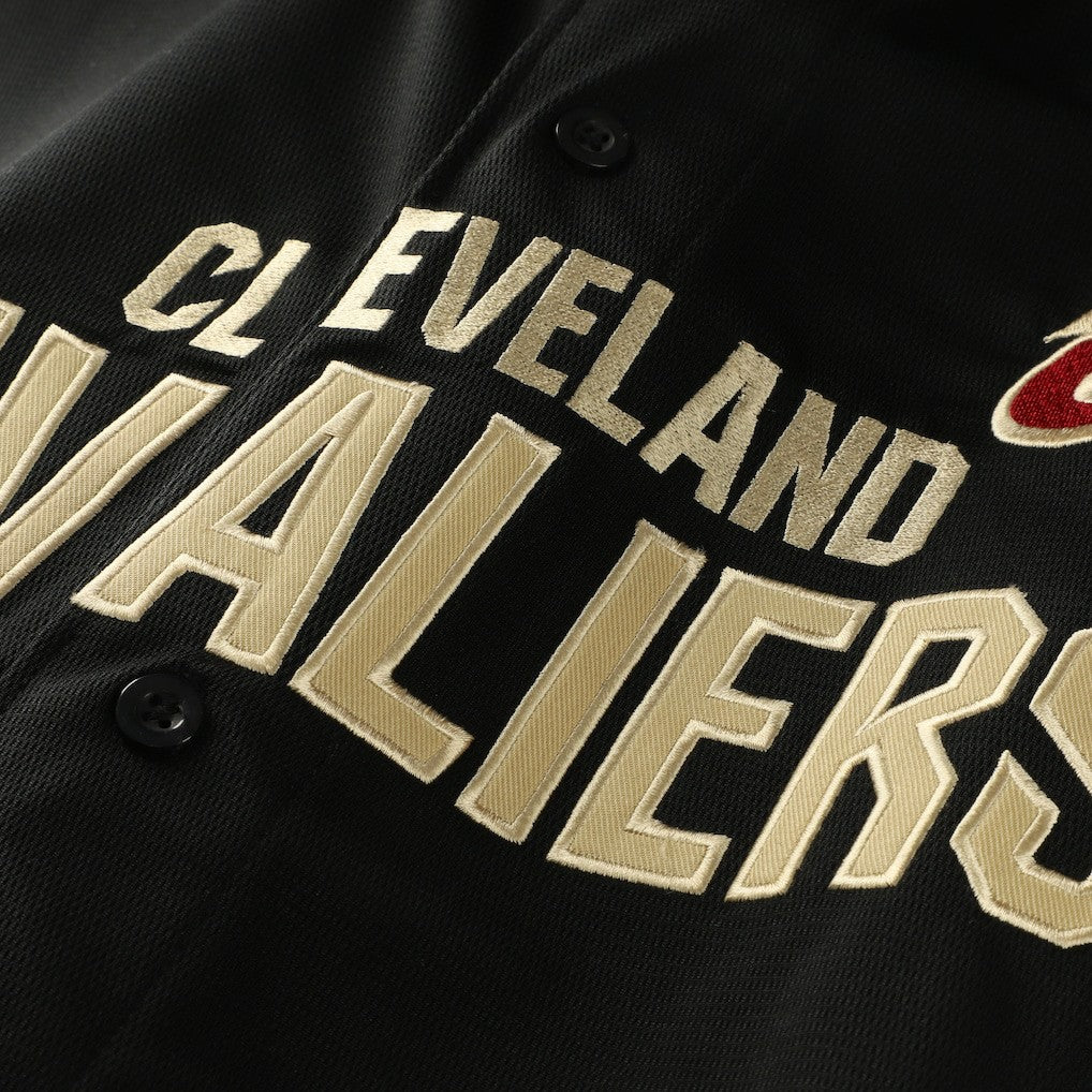 Fanatics - Cleveland Cavaliers Big & Tall Pop Full-Button Jersey - Black