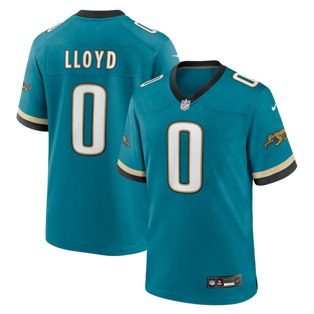 Devin Lloyd Jacksonville Jaguars Alternate 2 Prowler Throwback Game Jersey Teal - Nike