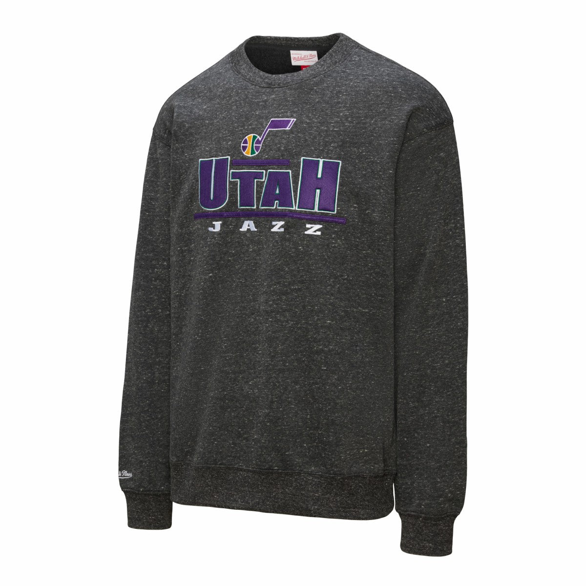 Mitchell & Ness - Utah Jazz Throw It Back Fleece Sweatshirt - Black