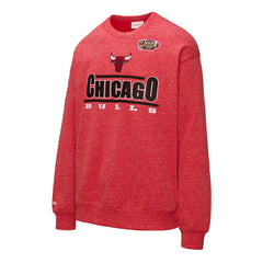 Mitchell & Ness - Chicago Bulls Throw It Back Fleece Sweatshirt - Red