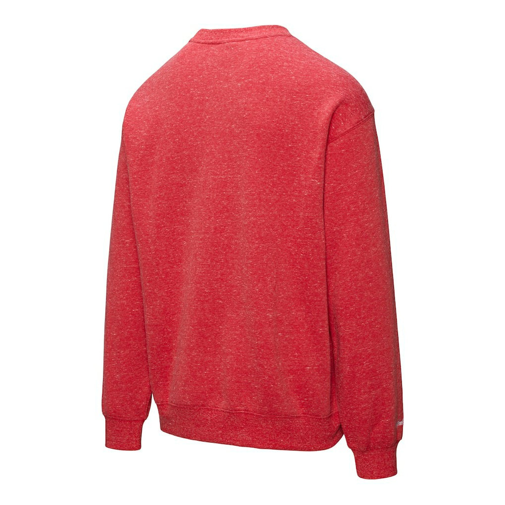 Mitchell & Ness - Chicago Bulls Throw It Back Fleece Sweatshirt - Red