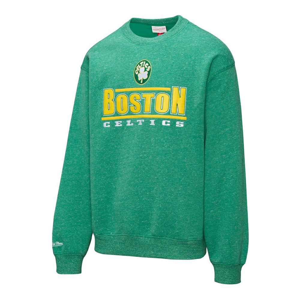 Mitchell & Ness - Boston Celtics Throw It Back Fleece Sweatshirt - Green