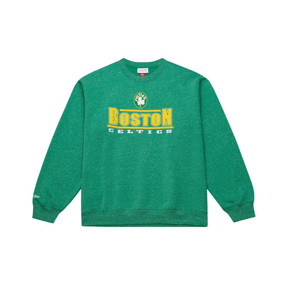 Mitchell & Ness - Boston Celtics Throw It Back Fleece Sweatshirt - Green