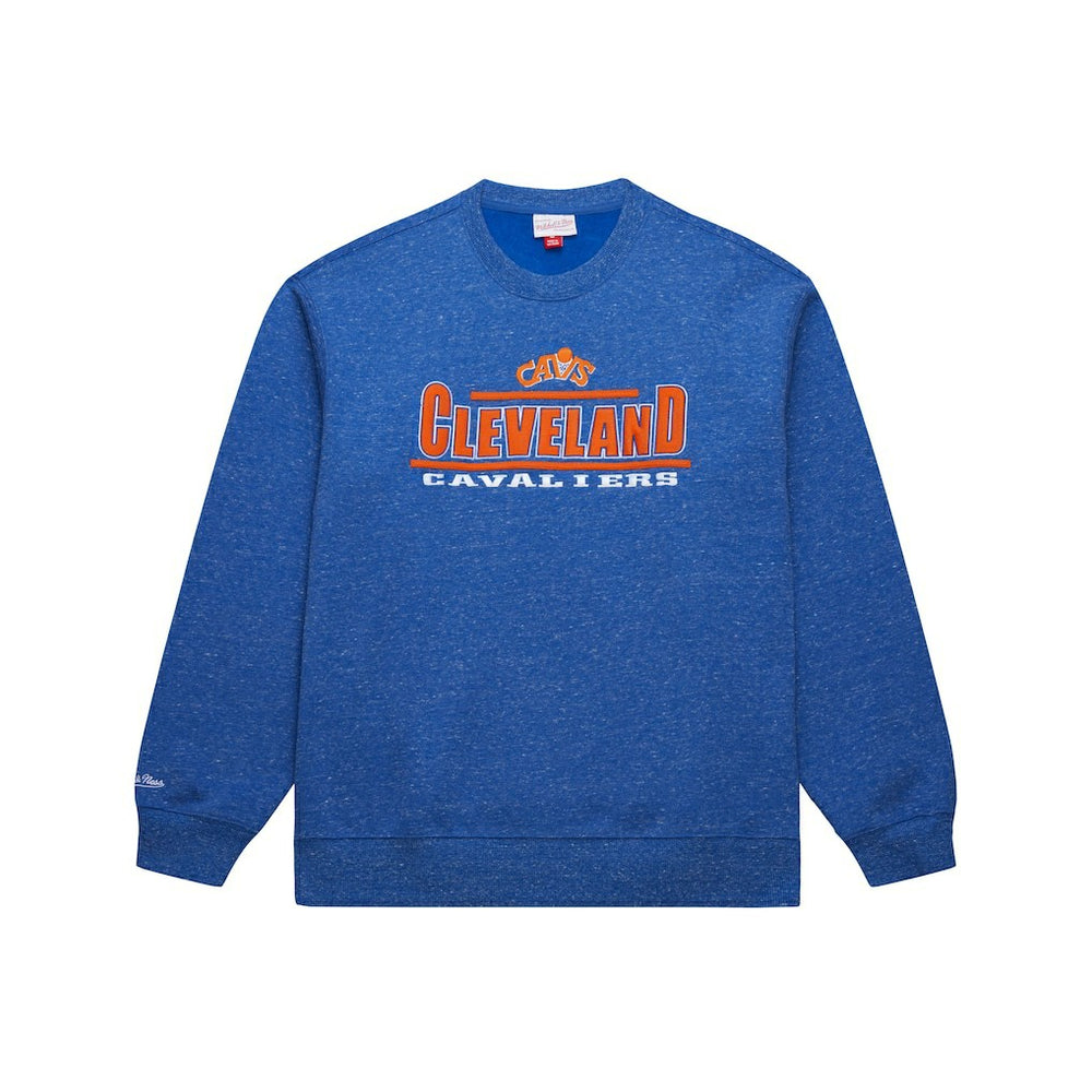 Mitchell & Ness - Cleveland Cavaliers Throw It Back Fleece Sweatshirt - Royal